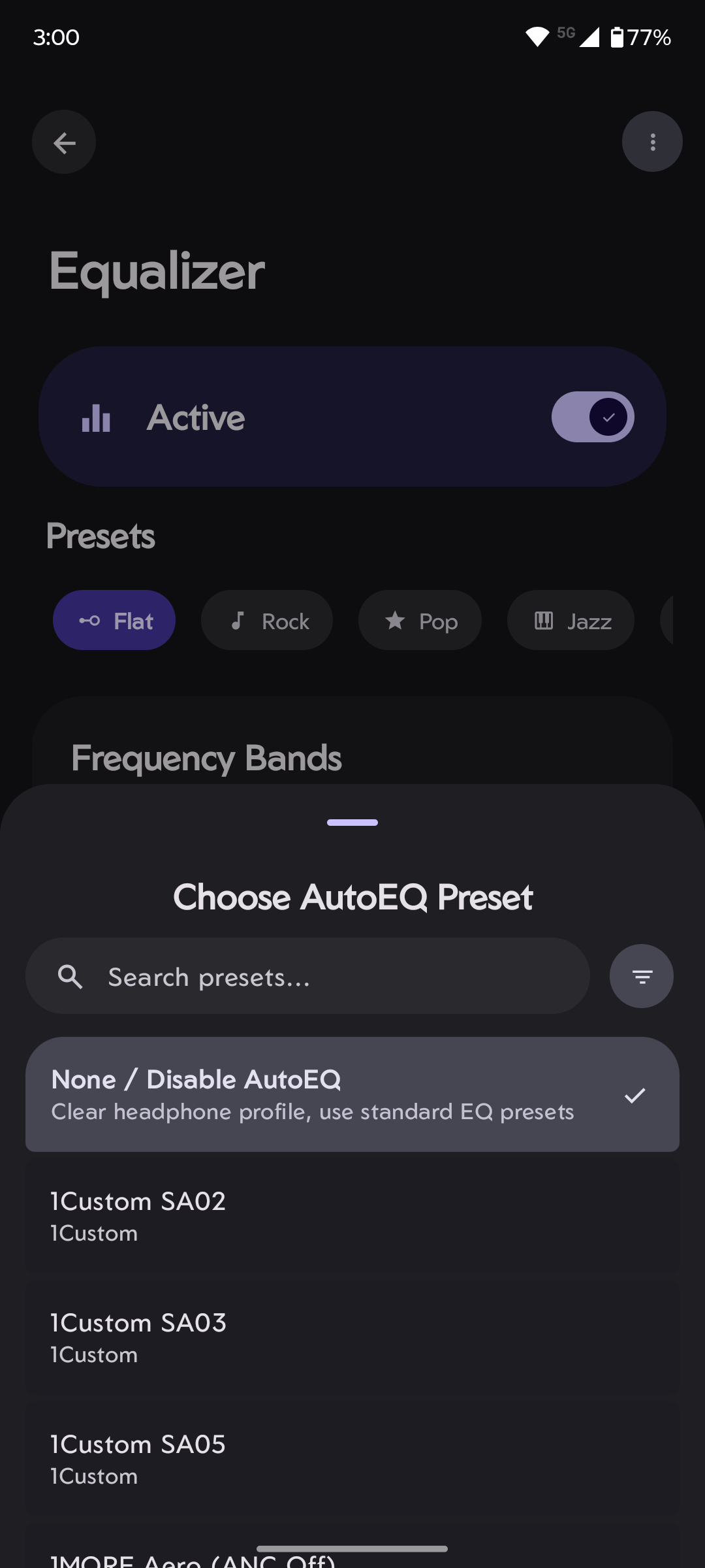 Rhythm AutoEQ