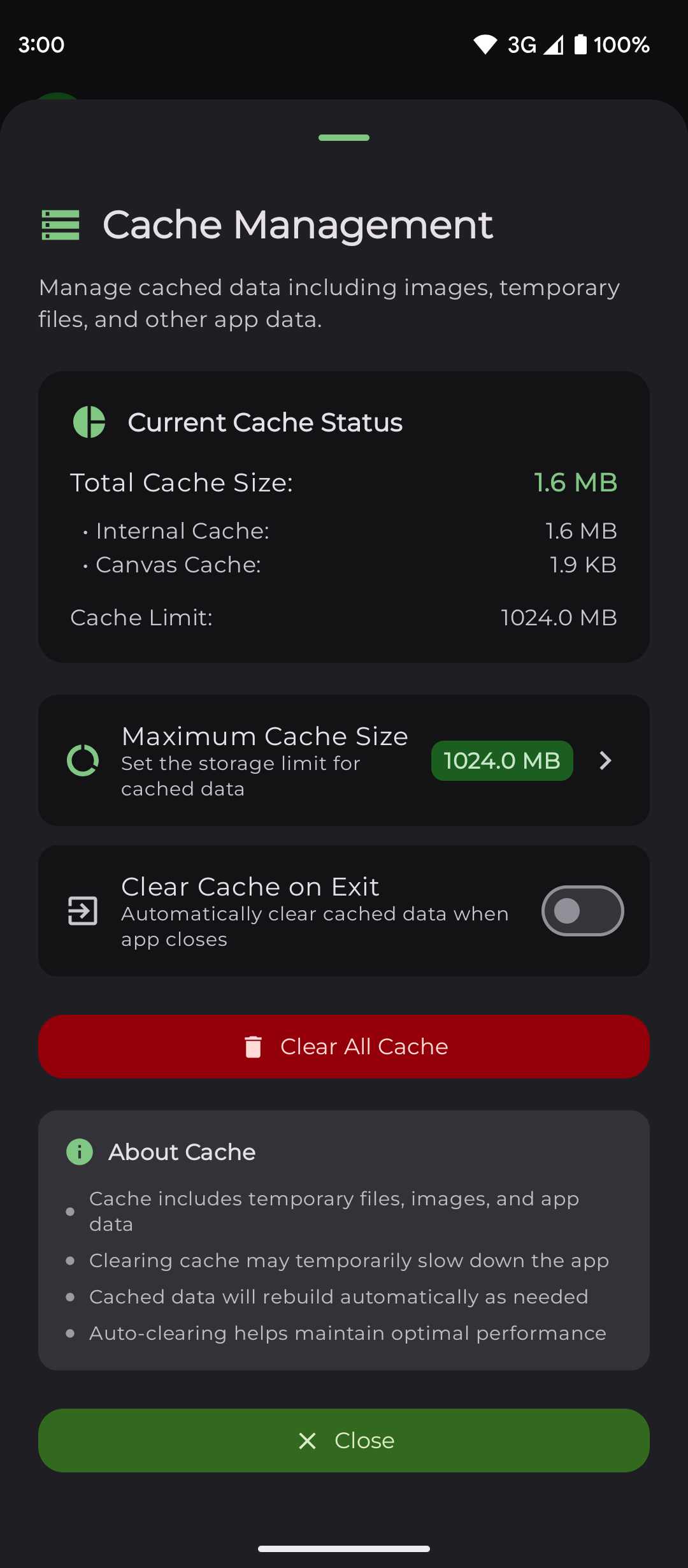 Cache Management
