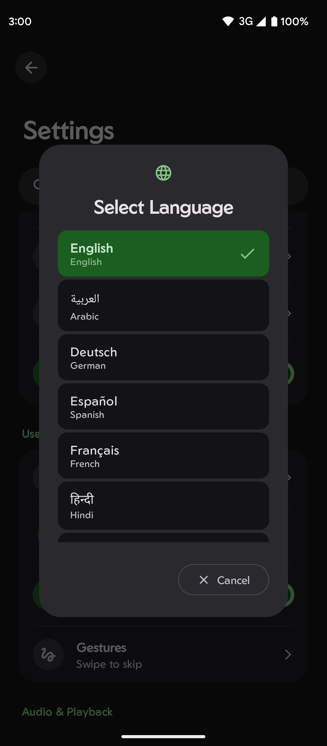 Rhythm Language Switcher