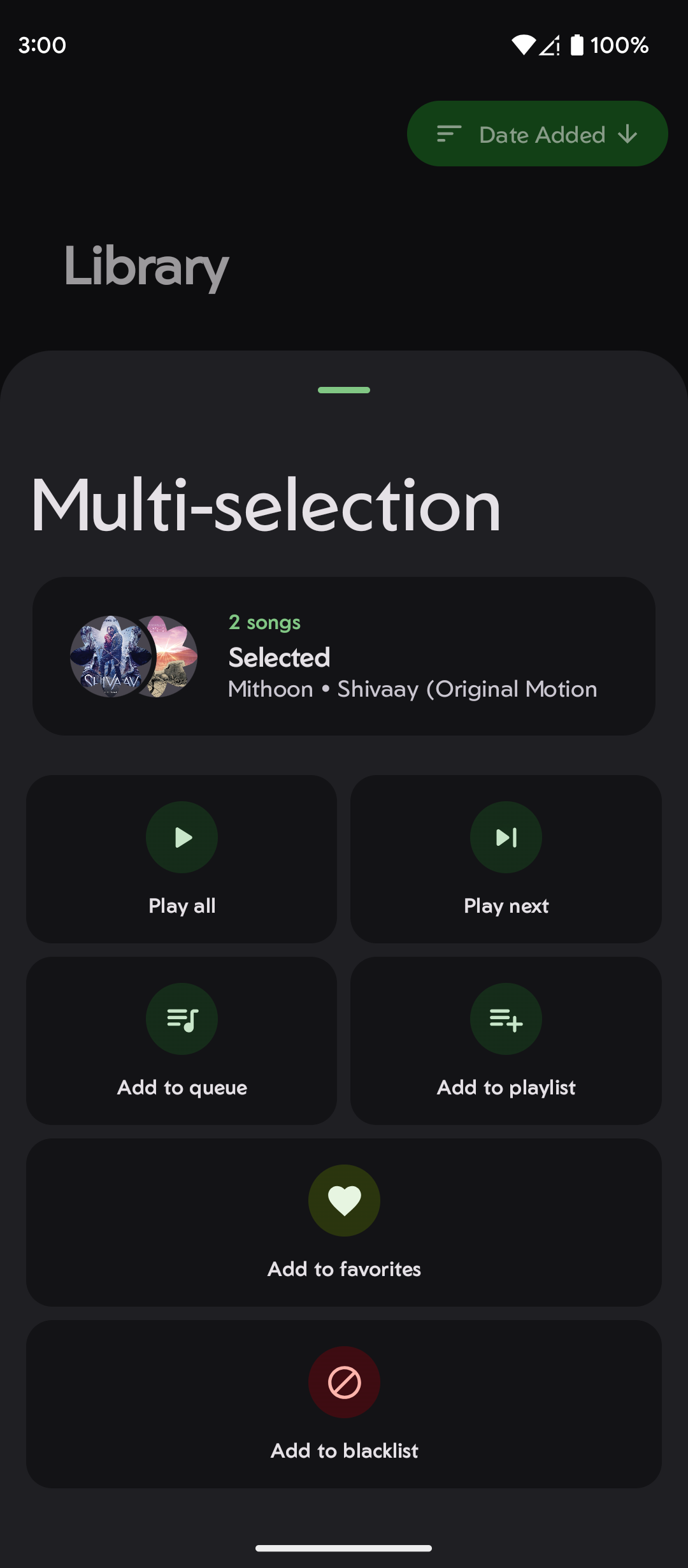 Rhythm Multi-Selection