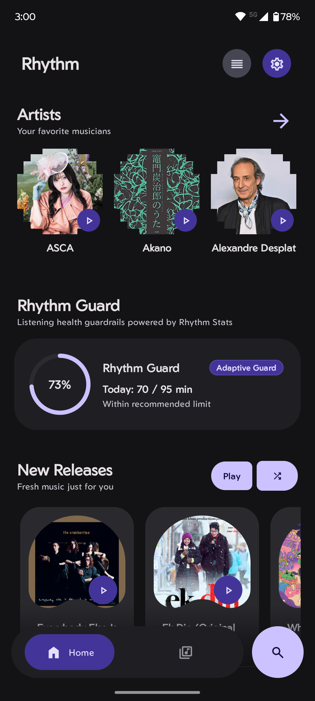 Home Screen 2
