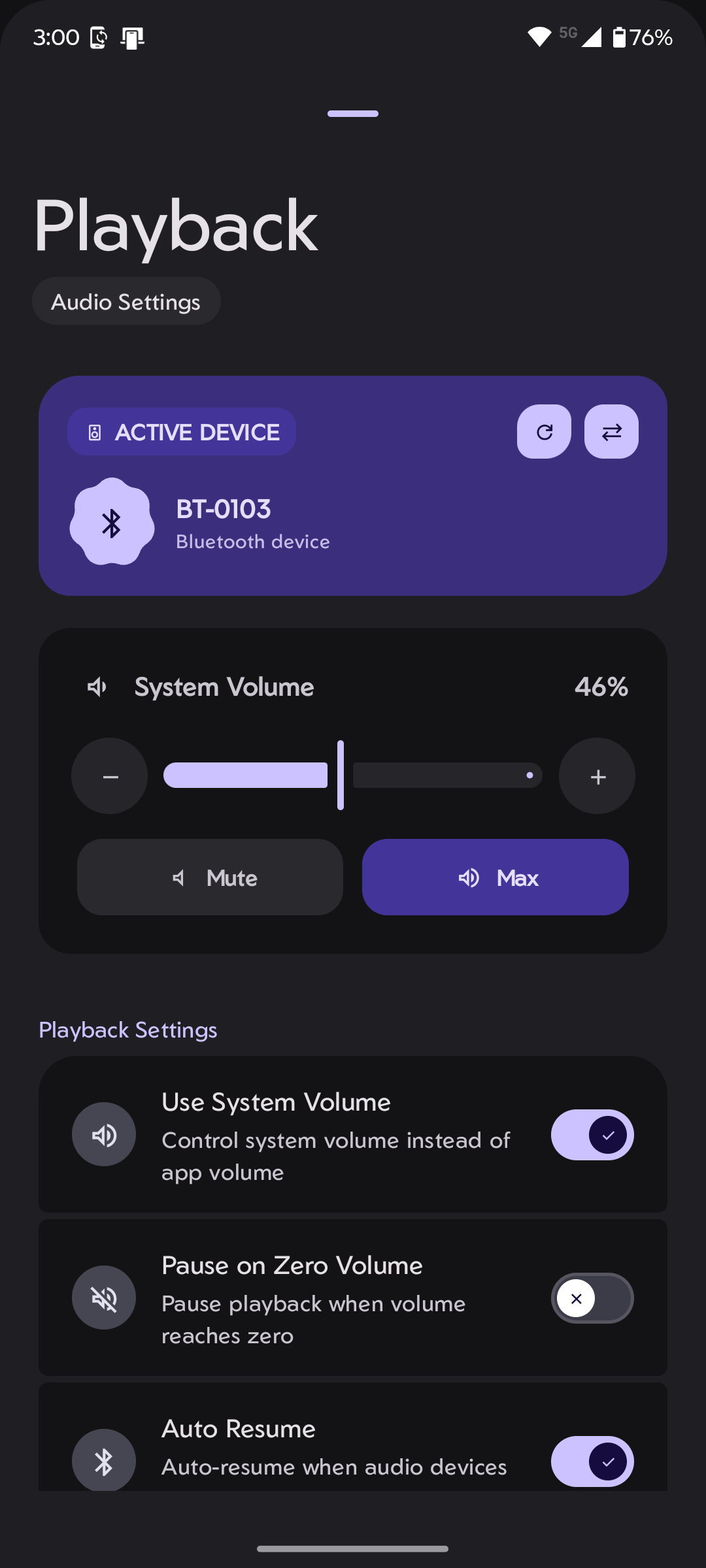 Device Output
