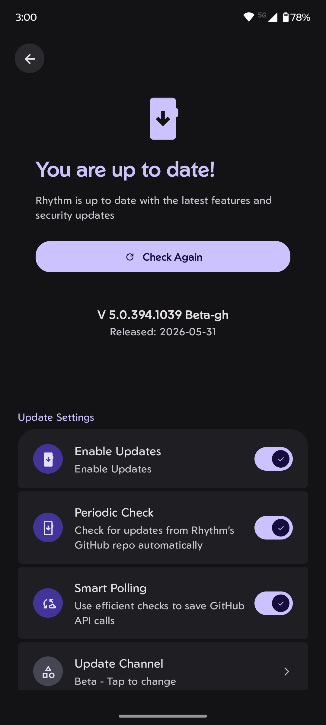 In-App Updater
