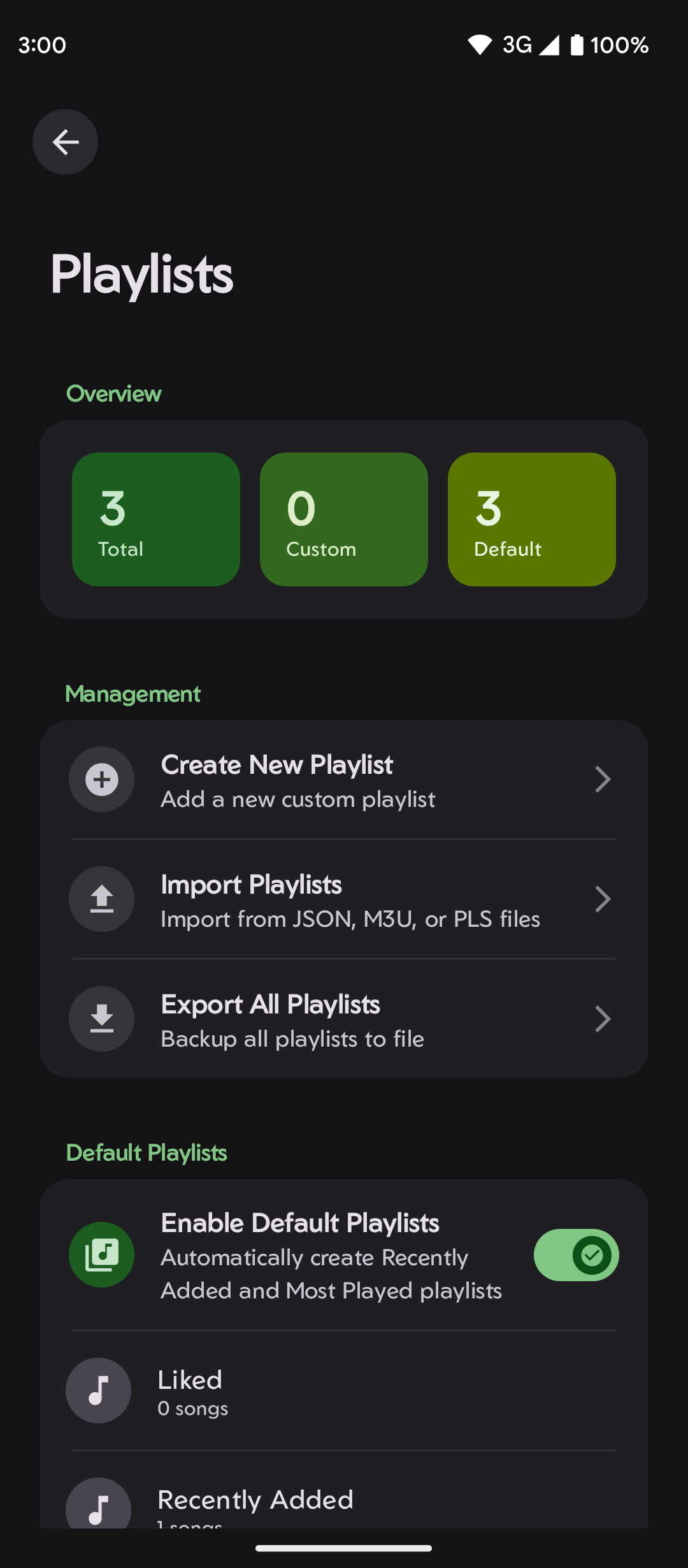 Playlist Management